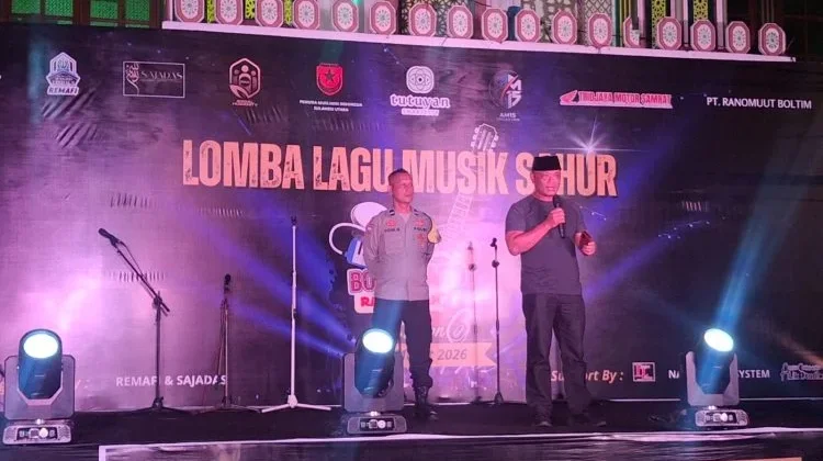 Polsek Sario Amankan Lomba Musik Sahur Boulevard Ramadan Fest Season 6