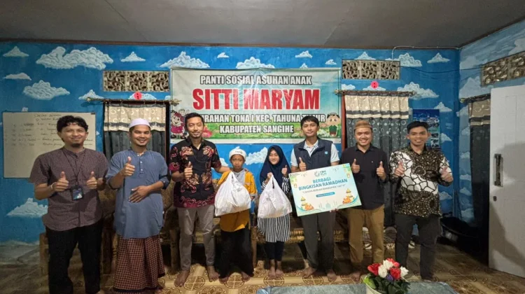 PLN UP3 Tahuna dan YBM Salurkan Santunan untuk Anak Yatim Panti Sitti Maryam