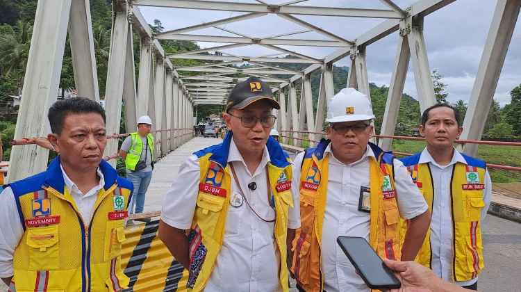 Jembatan Kaiya Kembali Dibuka Dua Arah