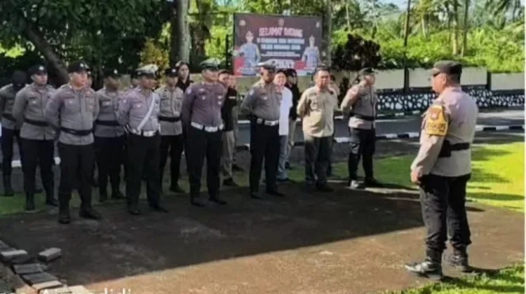 Pengamanan Hari Raya, Polres Minut Siagakan Ratusan Personil