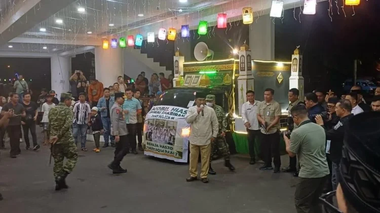 Gubernur YSK Lepas Pawai Takbiran di Manado dengan Pesan Toleransi dan Empati