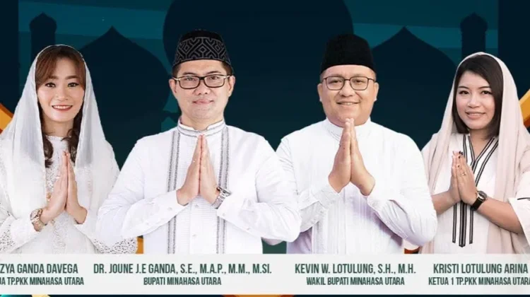 Hari Kemenangan Umat Muslim, Pemkab Minut Berikan Ucapan Selamat Idul Fitri