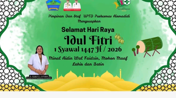 Kapus Airmadidi Ucapkan Selamat Idul Fitri 1447 H Tahun 2026
