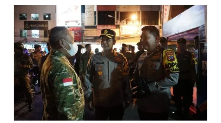 Polresta Manado dan Polsek Jajaran Hadirkan Rasa Aman