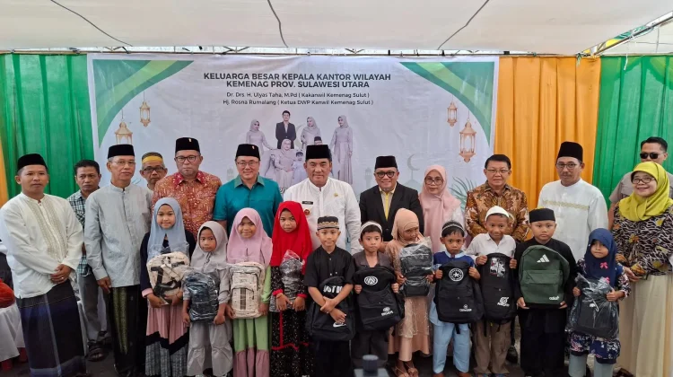 Open House Idul Fitri, Kemenag Sulut Pererat Silaturahmi dan Kepedulian Sosial