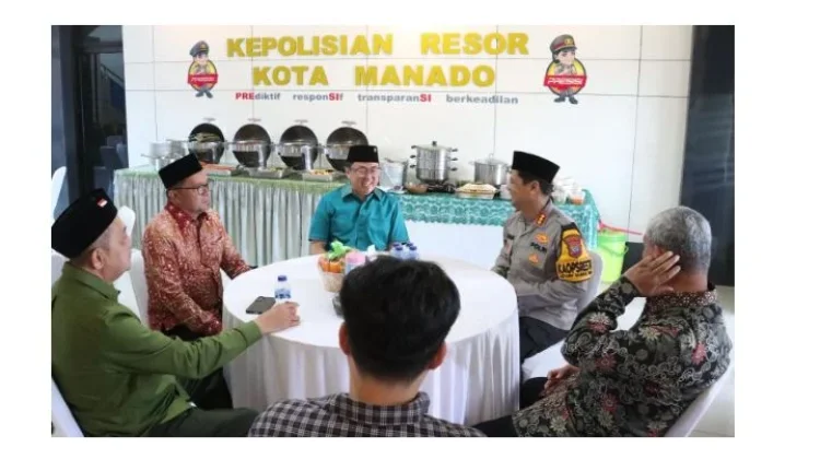 Polresta Manado Gelar Halal Bihalal Bersama Forkopimda, Ormas, dan Anak Yatim
