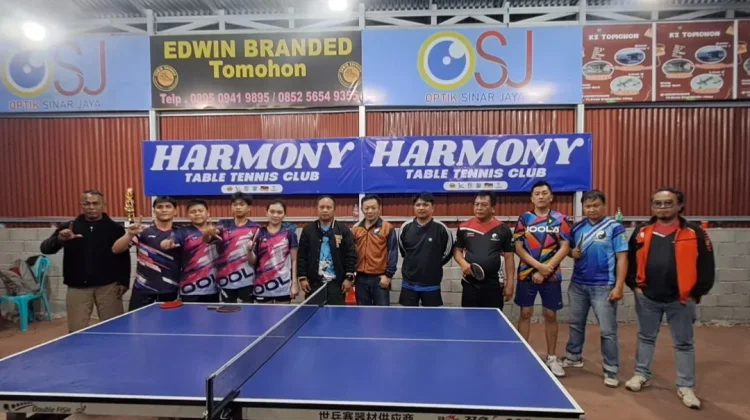 Turnamen Tenis Meja HOT CUP Sukses Digelar