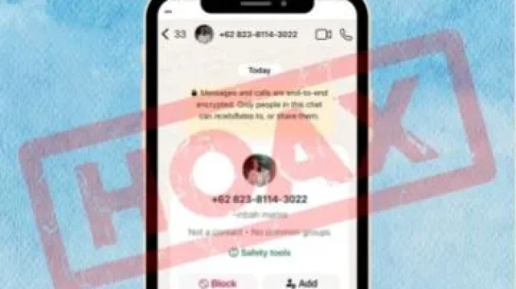 [Hoaks!] Akun WhatsApp Catut Nama Sekda Jateng