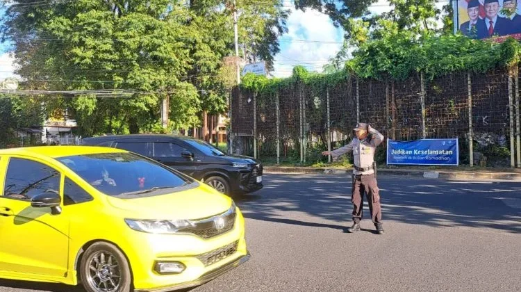 Pos Cakalang Polsek Sario, Wujudkan Lalu Lintas Tertib dan Lancar