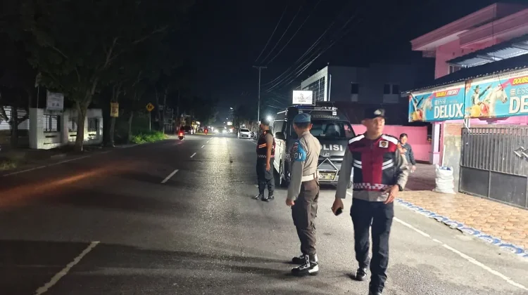 Tim KRYD Polsek Kotamobagu ‘Sterilkan’ Jalur Rawan Balap Liar dan Miras