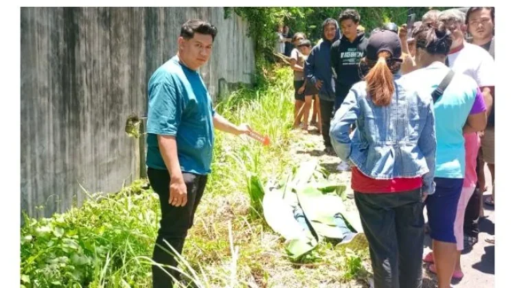 Polsek Mapanget Gerak Cepat Amankan TKP Penemuan Mayat
