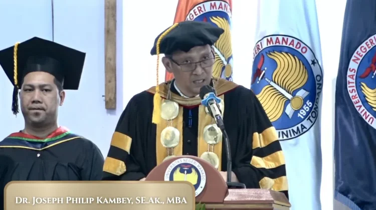 Wisuda Perdana 2026 Cetak 602 Lulusan, Rektor Unima Titip Tiga Pesan Penting