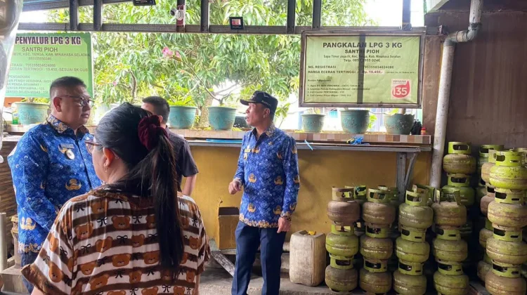 Bupati, Wakil Bupati Bersama Forkopimda Minsel Sidak Pangkalan LPG 3 Kg