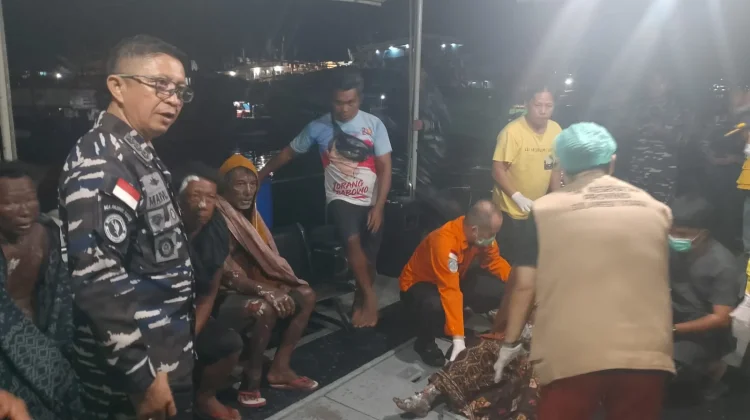 Kodaeral VIII Kerahkan Armada Evakuasi ABK KM. Anaya