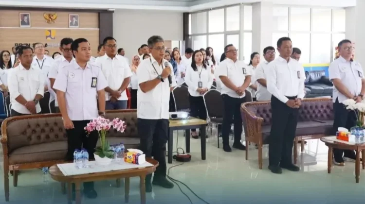 Awali Kerja, BPJN Sulut Ikuti Kegiatan Silahturahmi dan Sapa Balai Kementerian PU