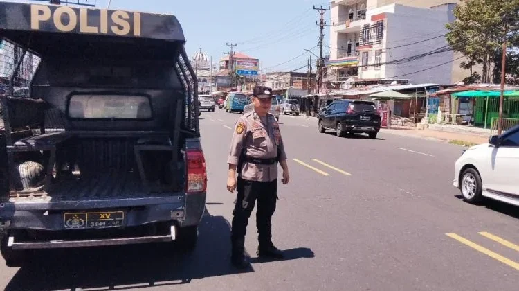 Antisipasi Kemacetan di Kawasan Boulevard, Polsek Sario Intensifkan Pos Cakalang