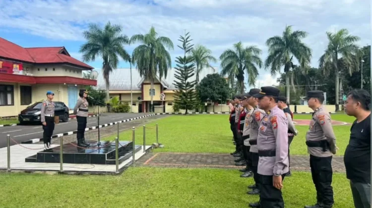 Polres Minut Siagakan Personil Pengamanan Hari Raya Ketupat