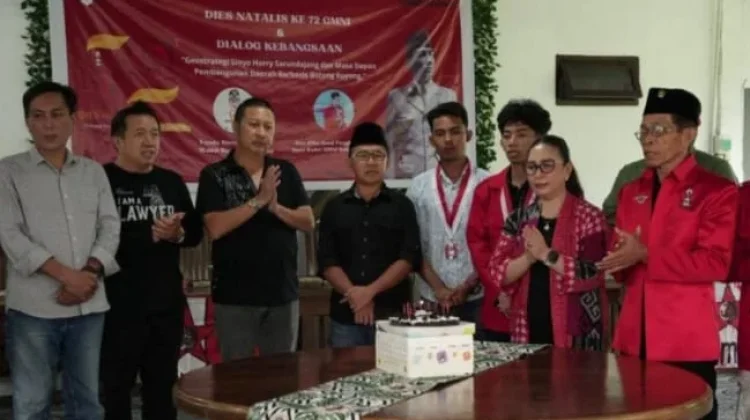 Wabup Minahasa Buka Dies Natalis ke-72 GMNI, Tekankan Semangat Gotong Royong