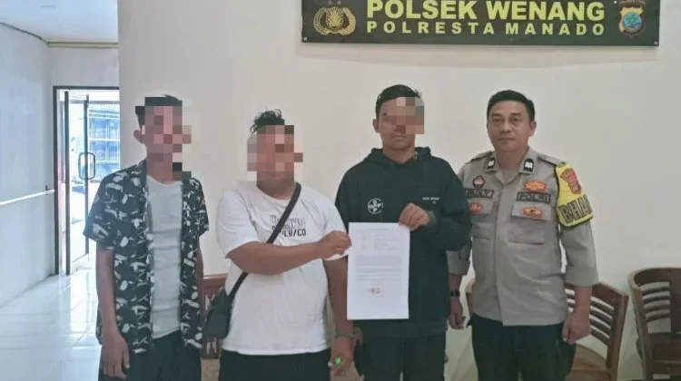 Polsek Wenang Selesaikan Aduan Kehilangan Handphone Melalui Mediasi