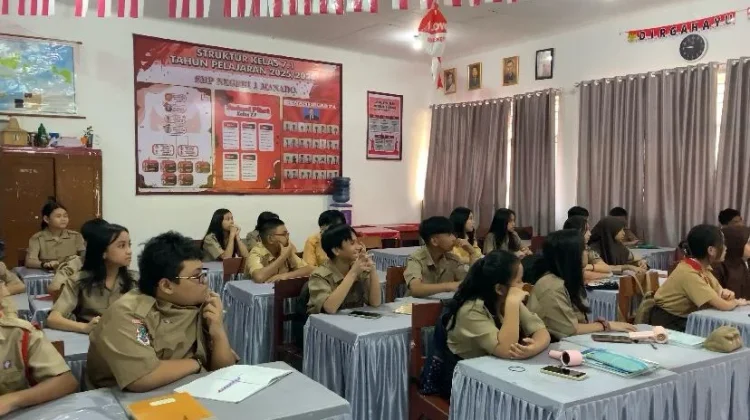 SMP Negeri 1 Manado Fokus Persiapan Siswa Kelas IX Hadapi TKA 2026