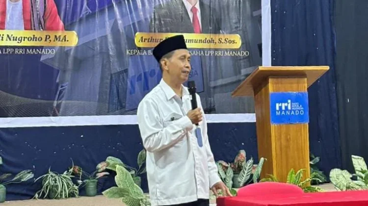 Halal Bihalal, Ini Pesan Kepala RRI Manado untuk Pegawai