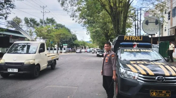 Solusi Cegah Kemacetan, Polsek Sario Laksanakan Pos Cakalang