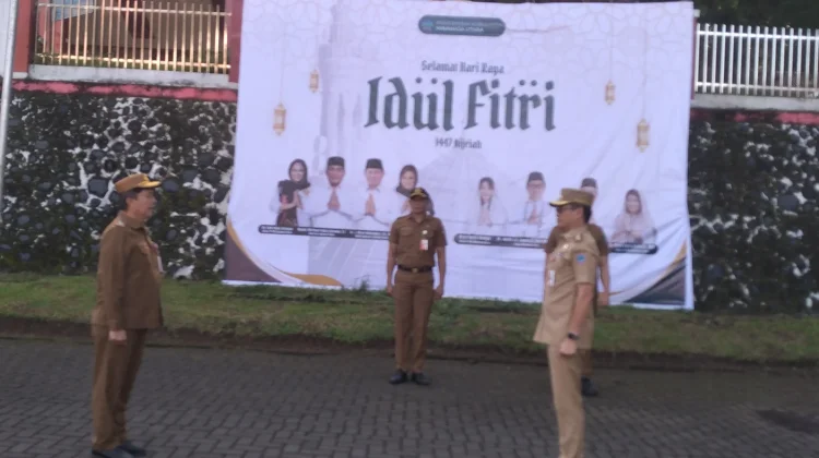 Pemkab Minut Gelar Apel Perdana usai Libur Nasional