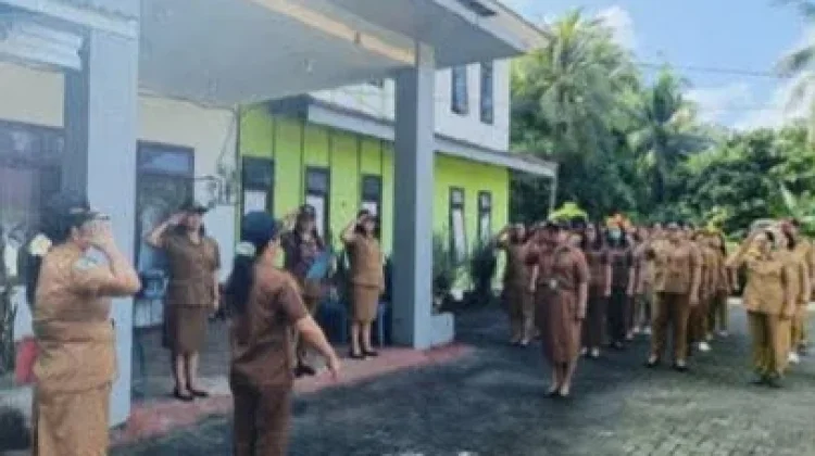 UPTD Puskesmas Batu Gelar Apel Perdana usai Libur Nasional