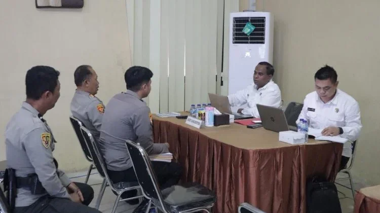 Itwasda Polda Sulut Lakukan Audit Kinerja Tahap I T.A. 2026 di Polresta Manado
