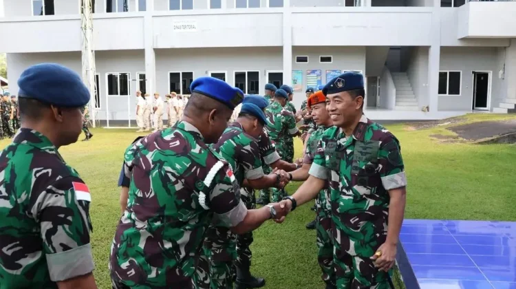 Lanud Sam Ratulangi Gelar Apel Luar Biasa dan Halal Bihalal Pererat Silaturahmi
