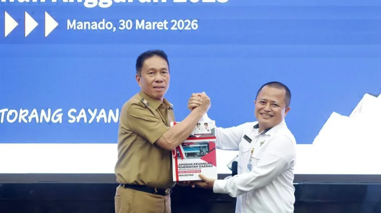 Penyerahan Laporan Keuangan Unaudited Pemda Se-Provinsi Sulut TA 2025