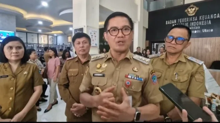 Pemkab Minut Serahkan LKPD Unaudited Tahun 2025 ke BPK RI Perwakilan Sulut