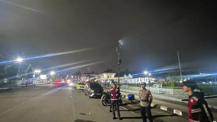 Polres Kotamobagu Intensifkan Patroli di Wilayah Alun-alun Bokihotinimbang