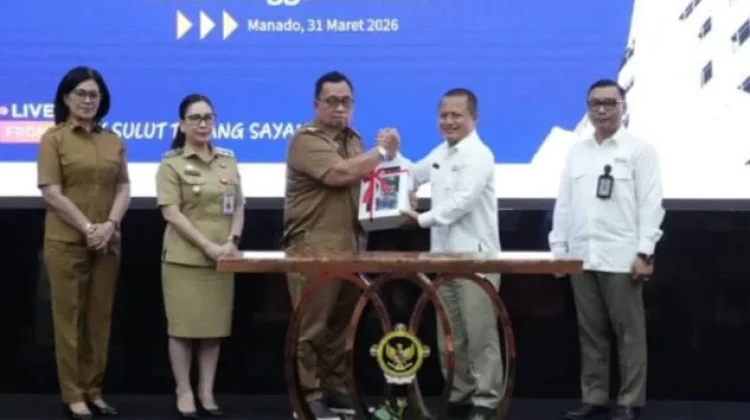 Pemkab Minahasa Serahkan LKPD Unaudited 2025 ke BPK Sulut
