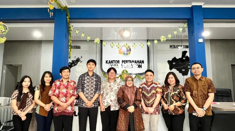 Optimalkan Kinerja Administrasi, Kantah Tomohon Terima Tim Monev Kanwil BPN Sulut