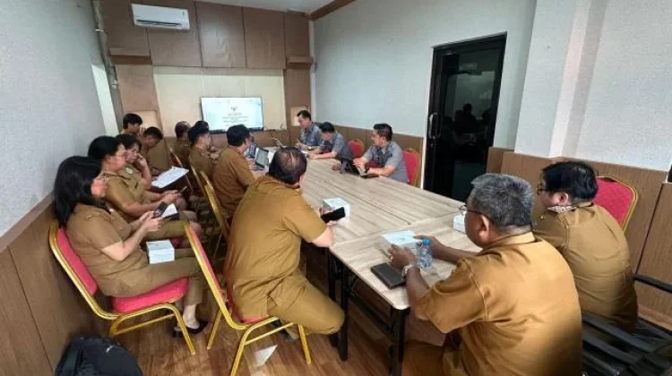Kemenkum Sulut Harmonisasi Ranperbup Strategi Sanitasi Minahasa Utara