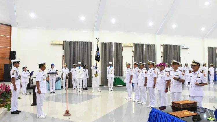Dankodaeral VIII Pimpin Upacara Sertijab dan Pengukuhan Jabatan Strategis