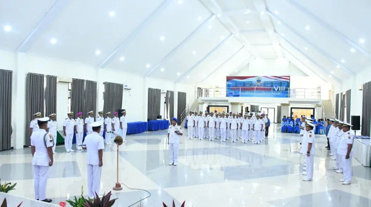 Upacara Kenaikan Pangkat Perwira dan PNS Kodaeral VIII
