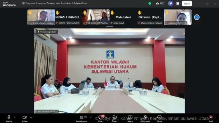 Perkuat Peran Paralegal, Kemenkum Sulut Bekali Pemahaman Waris, Wasiat, dan Hibah