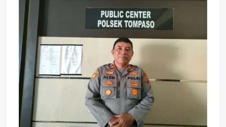 Kapolsek Tompaso Siap Mengamankan  Tahapan Pemilihan Hukum Tua