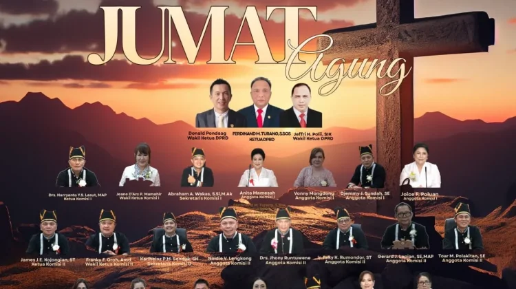 DPRD Tomohon Sampaikan Ucapan Jumat Agung, Ajak Warga Perkuat Kasih dan Kerukunan
