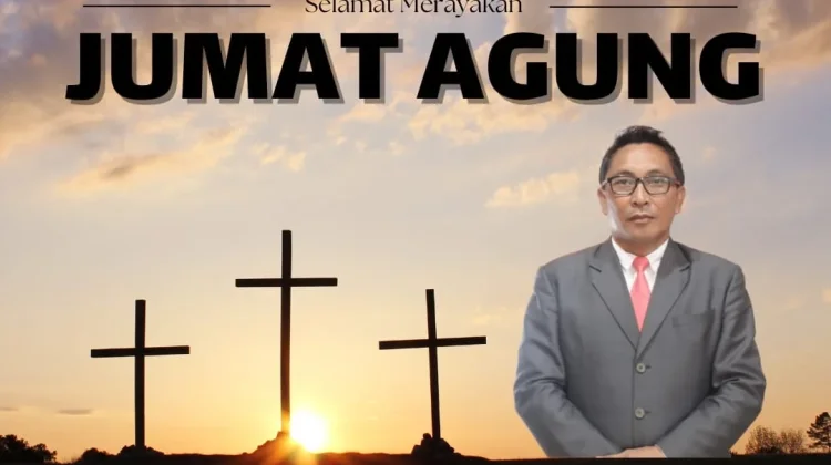 Sekretaris DPRD Kota Tomohon Sampaikan Pesan Refleksi di Jumat Agung