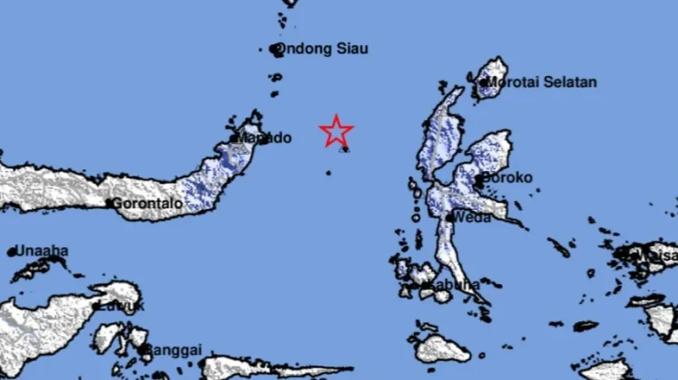 Bitung Kembali Diguncang Gempa Tektonik Magnitudo 5,2