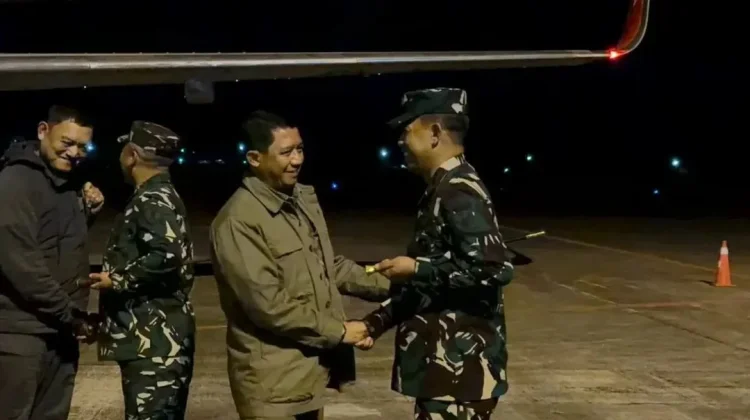 Danlanud Sam Ratulangi Sambut Kedatangan Kepala BNPB