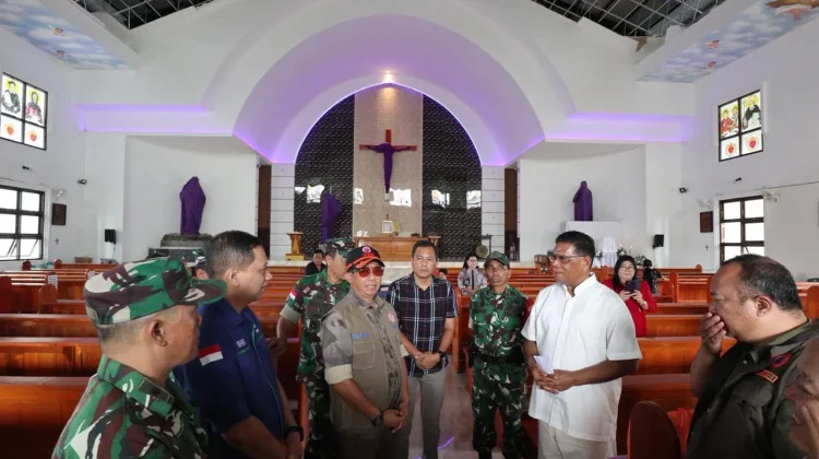 BNPB: Pemerintah Siap Bantu Perbaikan Gereja Terdampak Gempa di Minahasa