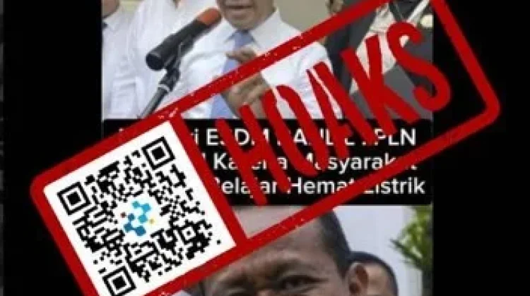 [Hoaks!] Bahlil: PLN Rugi Karena Rakyat Boros Listrik