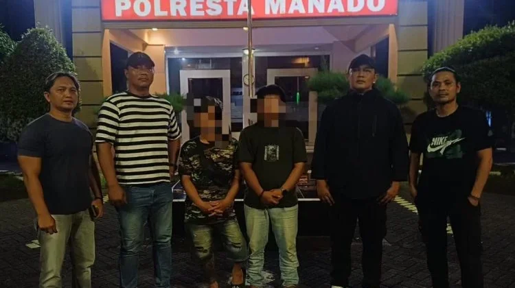 Sempat Viral di Medsos, Pelaku Pengrusakan Mobil Diringkus Resmob Polresta Manado