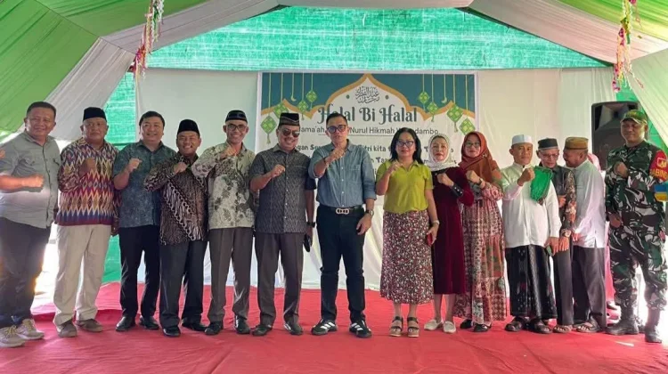 Halal bi Halal dan Pengukuhan Pengurus Masjid Nurul Hikmah Watudambo