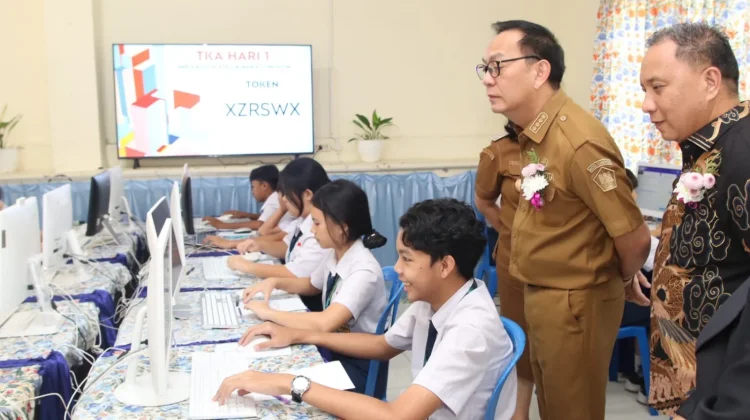 Wali Kota Tomohon Rilis Token TKA Jenjang SMP 2026