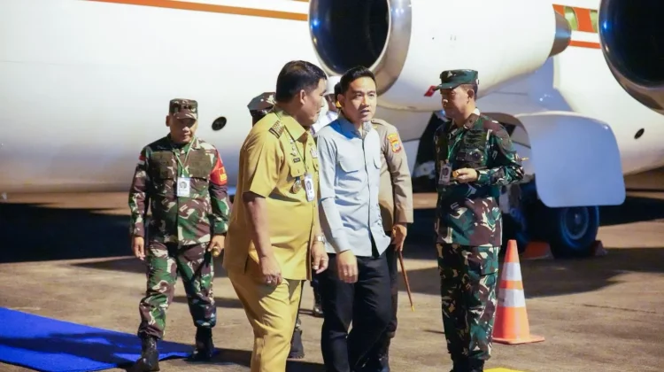 Tinjau Lokasi Terdampak Gempa, Wapres Gibran Tiba di Sulut